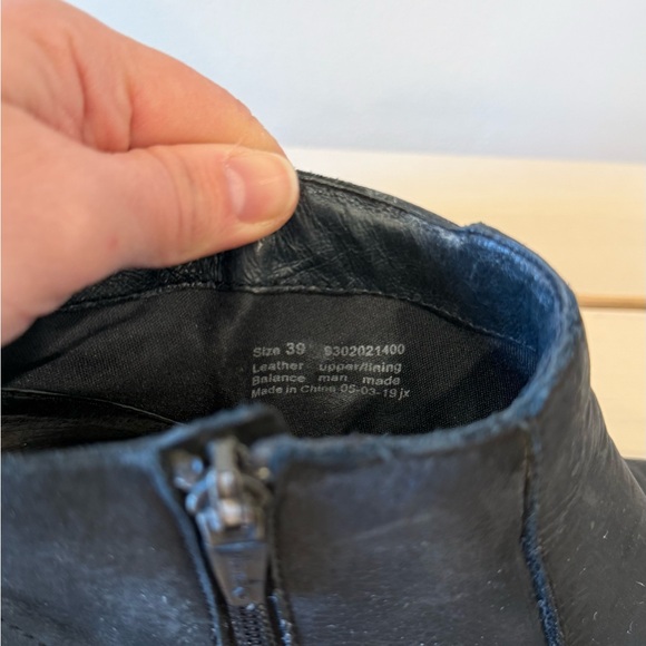 Dansko Maria clog black suede booties boots size 39 - Picture 5 of 5